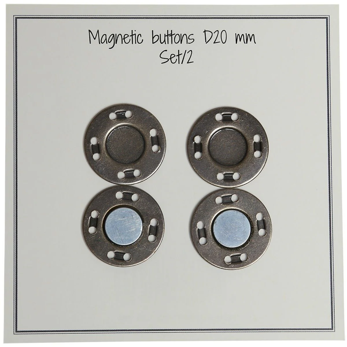 Magnetic buttons - 20 mm - Image 7