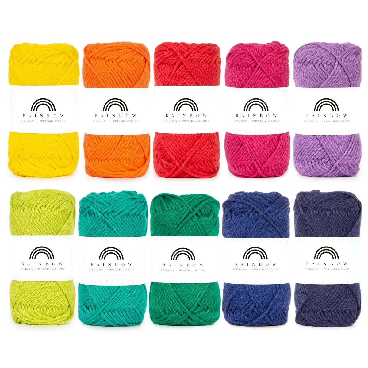 Rainbow Cotton 8/8 Color Pack - Image 6