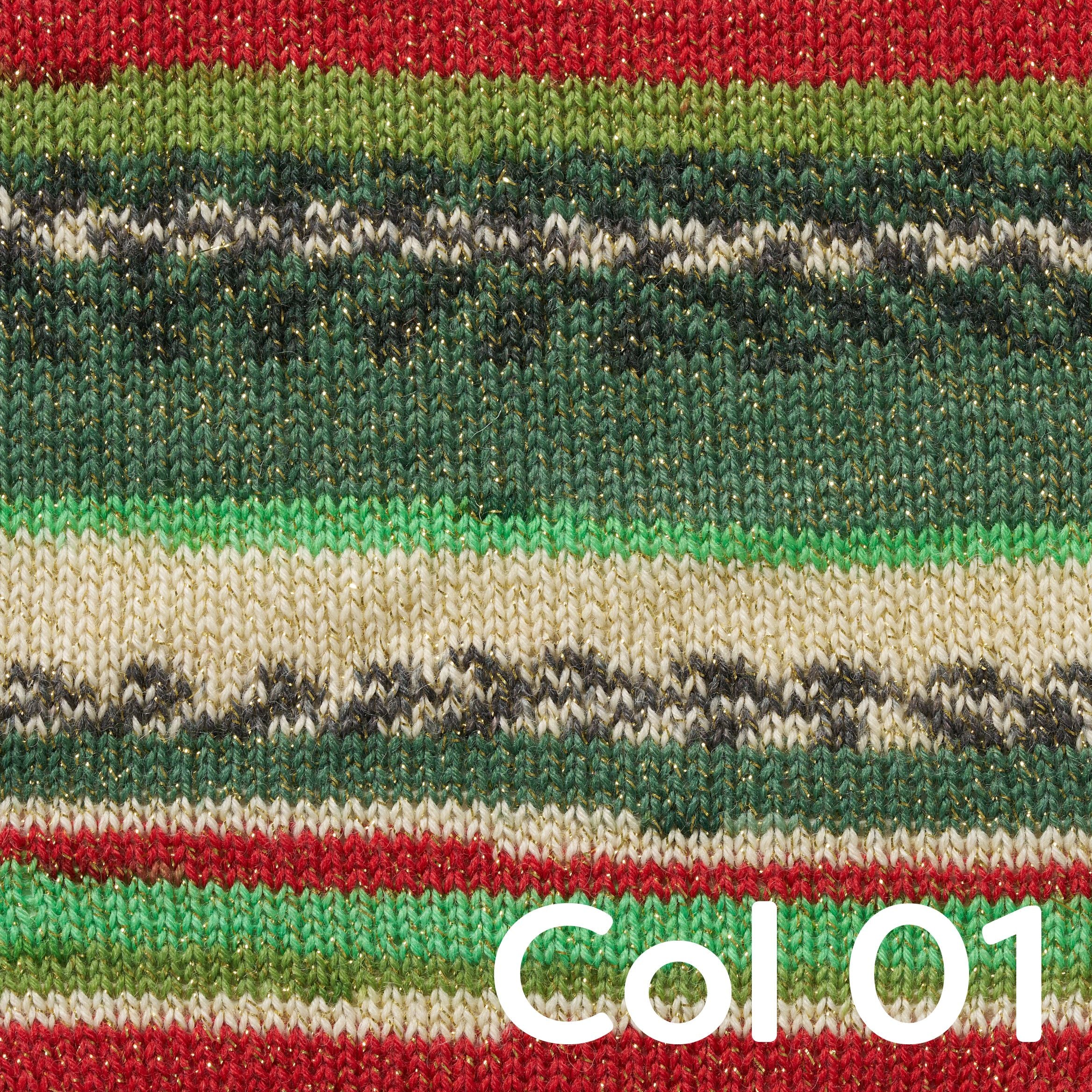 Christmas Sock Wool Glitter (Limited Edition) - Image 2