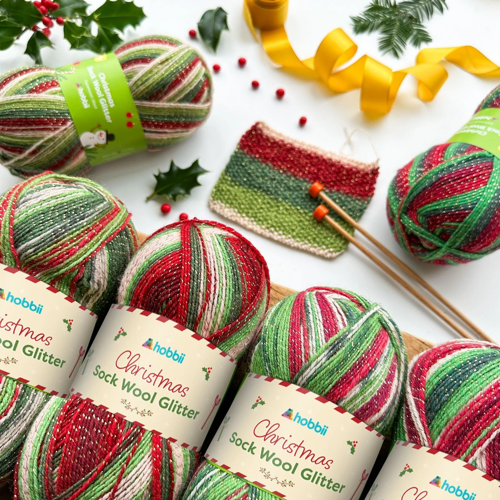 Christmas Sock Wool Glitter (Limited Edition) - Image 6