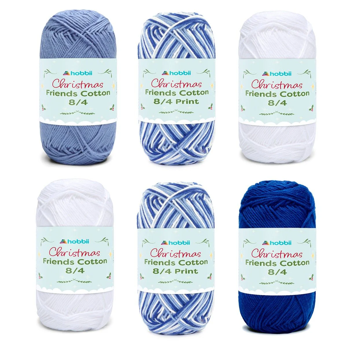 Friends Cotton 8/4 Print Christmas Color Pack (Limited Edition) - Image 4