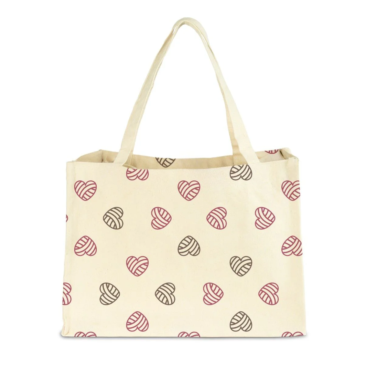 Canvas Drawstring Shopper - Image 12