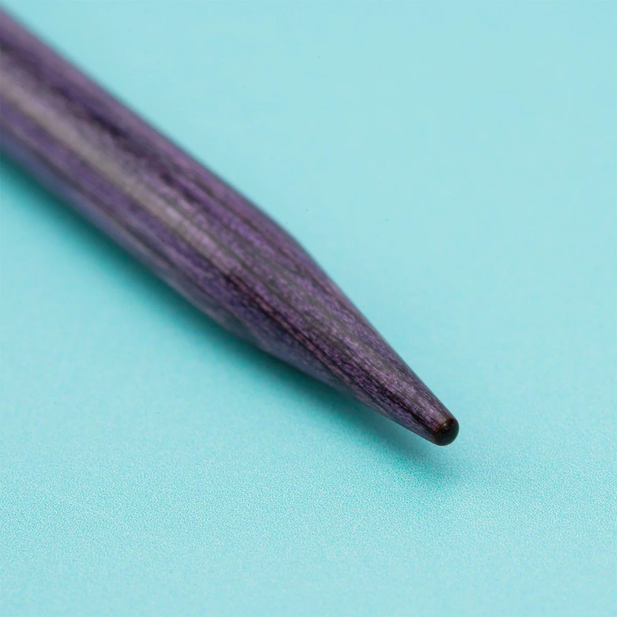 Betula Short Interchangeable Circular Needle - Mulberry - Image 4