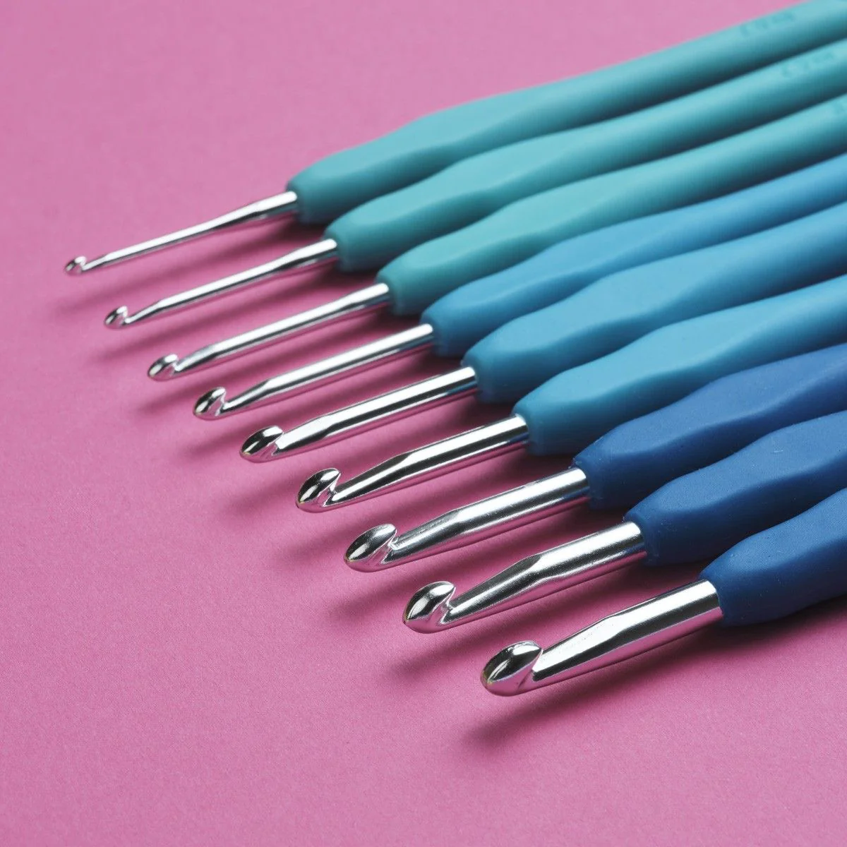 Easy Touch Crochet Hook Set - Lagoon - 9 sizes - Image 4
