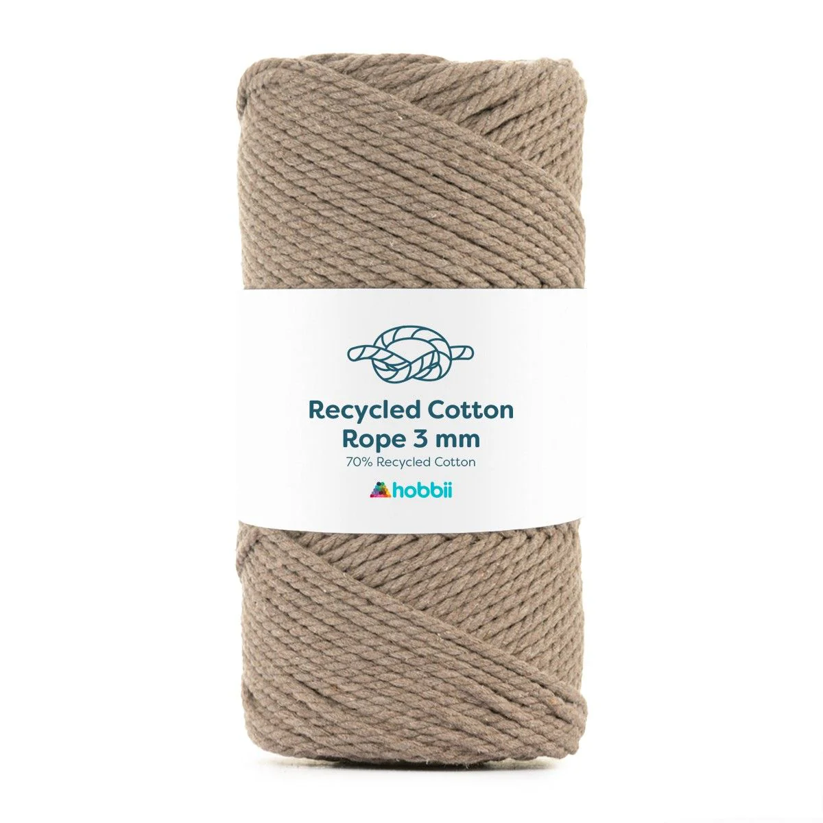 Recycled Cotton Rope (3 mm - 0.11 in) - Image 11